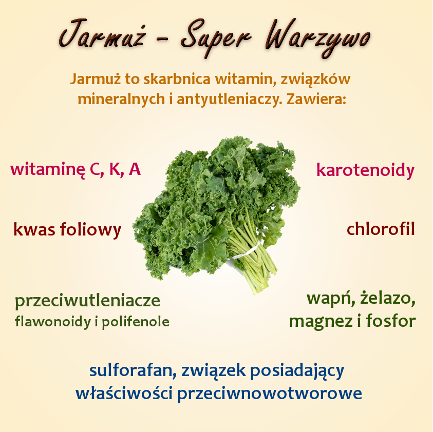 Jarmuż - mało znane, super zdrowe warzywo